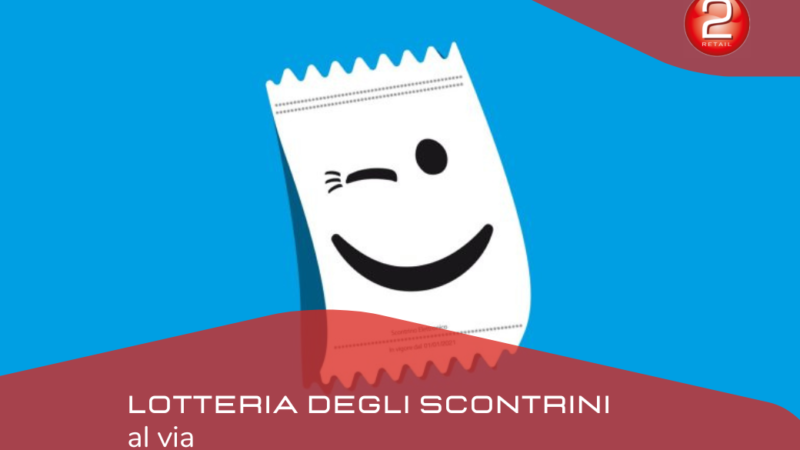 LOTTERIA SCONTRINI AL VIA